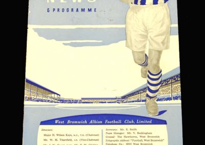 West Brom v Wolves 29.03.1958