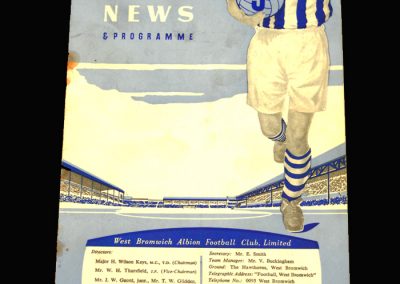 West Brom v Leicester 12.04.1958