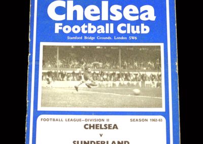 Sunderland v Chelsea 08.09.1962