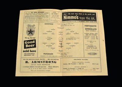 Sunderland v Portsmouth 21.11.1962 - League Cup 4th Round Replay