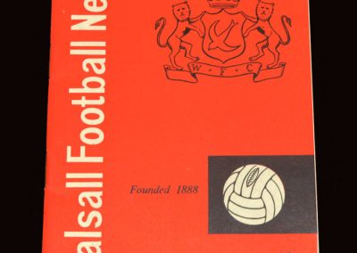 Sunderland v Walsall 09.03.1963