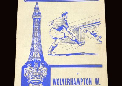 Wolves v Blackpool 19.09.1959