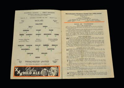 Wolves v Man Utd 17.10.1959