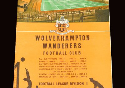 Wolves v Chelsea 28.11.1959