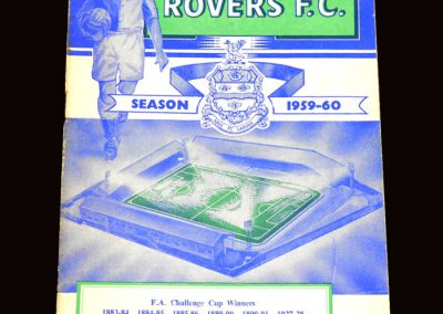 Wolves v Blackburn 23.01.1960