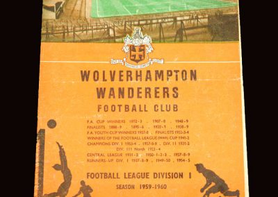 Wolves v Charlton 30.01.1960 - FA Cup 4th Round