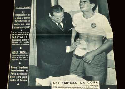 Wolves v Barcelona 10.02.1960 - European Cup Quarter Final 1st Leg
