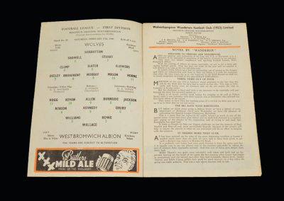 Wolves v West Brom 27.02.1960