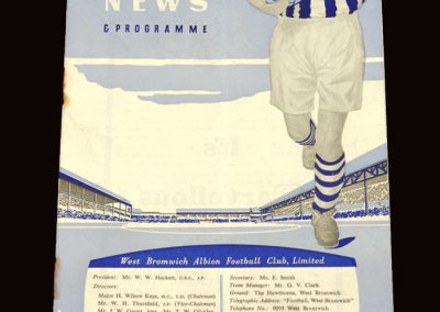 Man Utd v West Brom 22.08.1959
