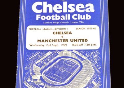 Man Utd v Chelsea 02.09.1959