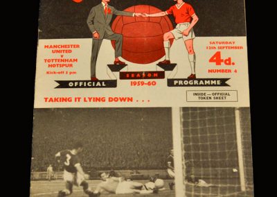 Man Utd v Spurs 12.09.1959