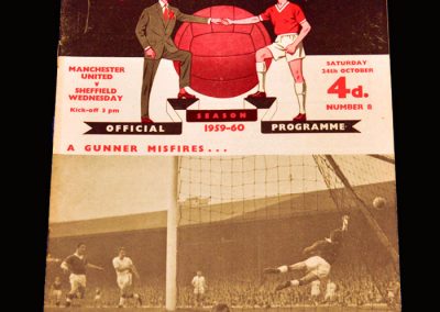 Man Utd v Sheff Wed 24.10.1959