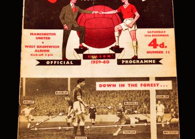 Man Utd v West Brom 19.12.1959
