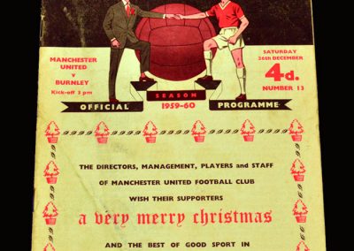 Man Utd v Burnley 26.12.1959