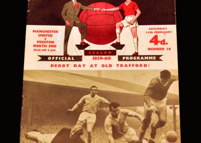 Man Utd v Preston 13.02.1960