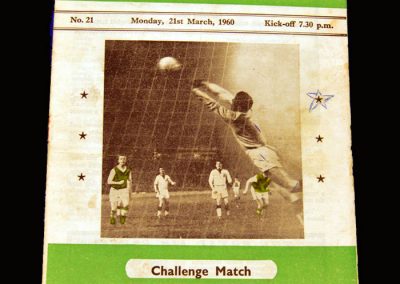 Man Utd v Hibs 21.03.1960 (Friendly)