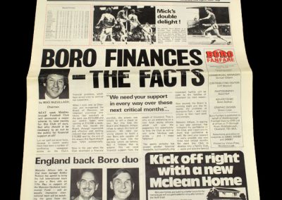 Middlesbrough v Carlisle (Middlesbrough Fanfare) 02.04.1983