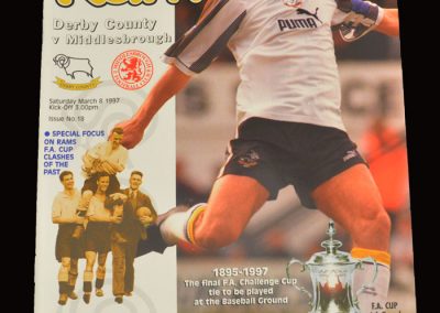 Middlesbrough v Derby 08.03.1997 - FA Cup 6th Round