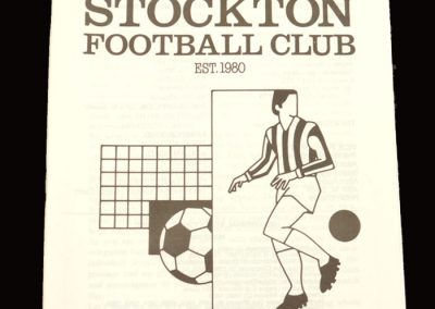 Middlesbrough v Stockton 11.03.1997 - postponed and never played