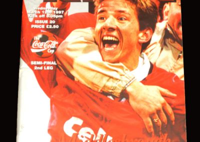 Middlesbrough v Stockport 12.03.1997 - League Cup Semi Final 2nd Leg
