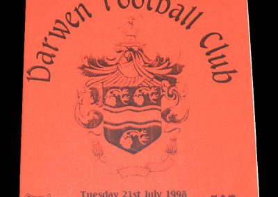 Man Utd Youth v Darwin 21.07.1998