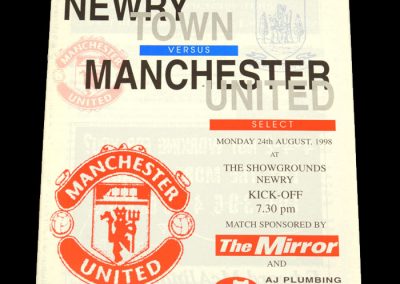 Man Utd v Newry Town 24.08.1998