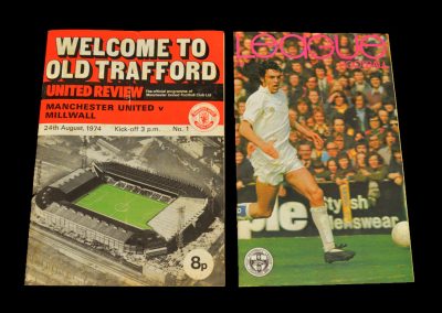 Man Utd v Millwall 24.08.1974 - Best still on the payroll?