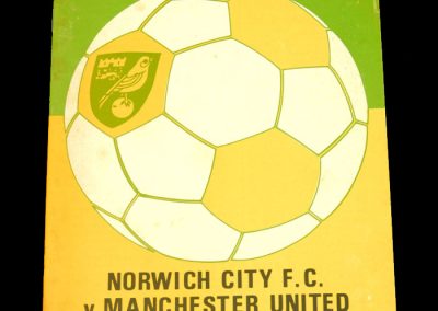 Man Utd v Norwich 28.09.1974