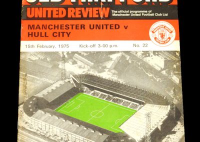Man Utd v Hull 15.02.1975