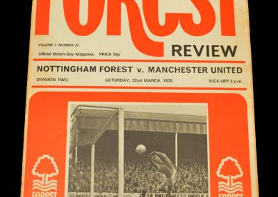 Man Utd v Notts Forest 22.03.1975