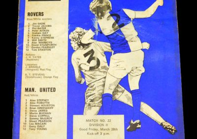 Man Utd v Bristol Rovers 28.03.1975
