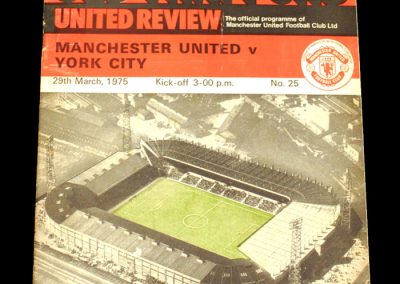 Man Utd v York 29.03.1975