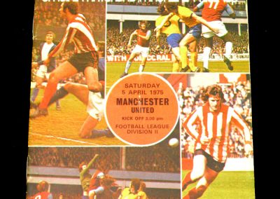Man Utd v Southampton 05.04.1975