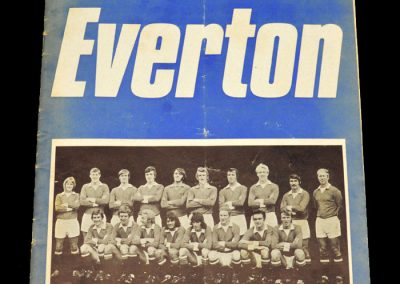Man Utd v Everton 31.08.1971