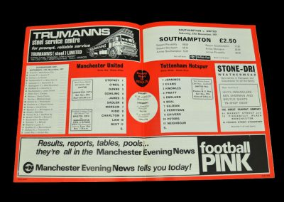 Man Utd v Spurs 13.11.1971