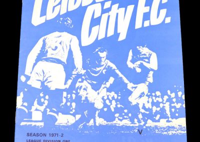 Man Utd v Leicester 08.04.1972