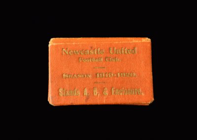 Newcastle United Season Ticket 1919/1920