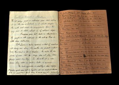 Notes on Iceland tour June/July 1939 (Iceland's 1st ever Internationals)