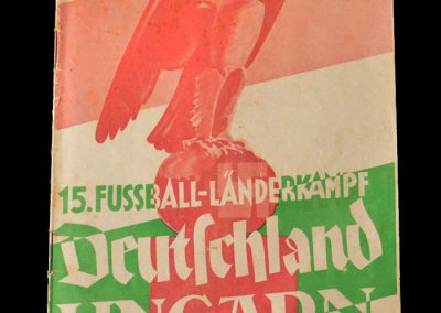 Germany v Hungary 07.04.1940