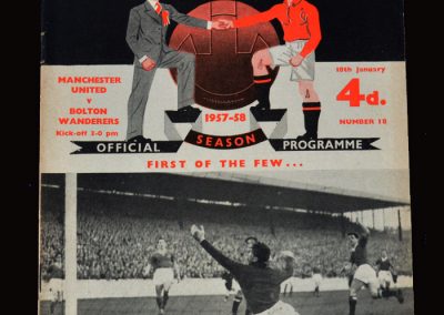 Man Utd v Bolton 18.01.1958