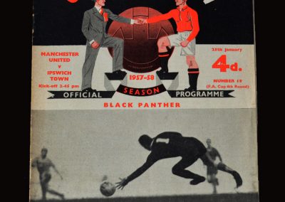 Man Utd v Ipswich 25.01.1958