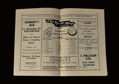 Waterford v Cork 30.01.1955