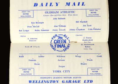 Oldham v York 01.12.1962 (see 1st indictment count 5)
