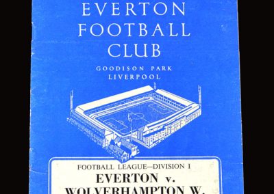 Everton v Wolves 11.04.1964