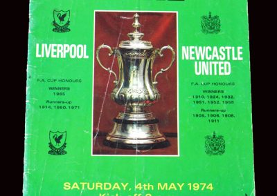 Liverpool v Newcastle 04.05.1974 - FA Cup Final