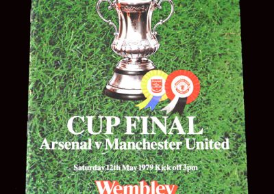 Arsenal v Man Utd 12.05.1979 - FA Cup Final