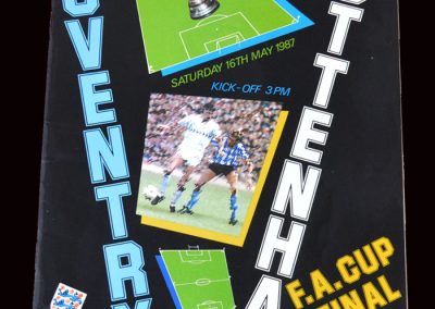 Coventry v Spurs 16.05.1987 - FA Cup Final