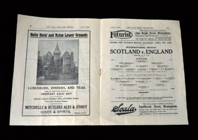 England v Scotland 08.04.1922