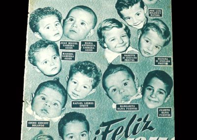 Real Madrid Magazine January 1955