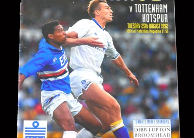 Leeds v Spurs 25.08.1992 (1st premier league hat trick)